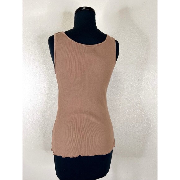 Vintage Y2K Cami Top Large Butterfly Embroidered Beaded Embellished Tank - Picture 6 of 7